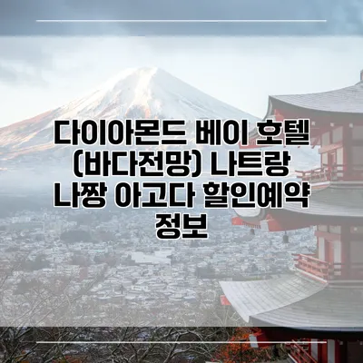 다이아몬드 베이 호텔 (바다전망) 나트랑 나짱 아고다 할인예약 정보