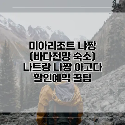 미아리조트 냐짱 (바다전망 숙소) 나트랑 나짱 아고다 할인예약 꿀팁