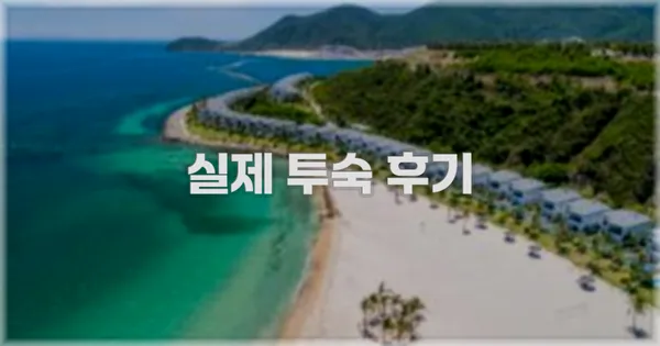 💬 실제 투숙 후기